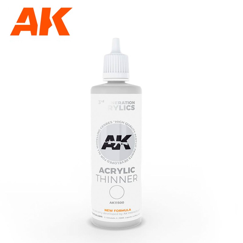 ACRYLIC THINNER 100 ML 3e Generation ACRYLIC THINNER 100 ML 3e Generation