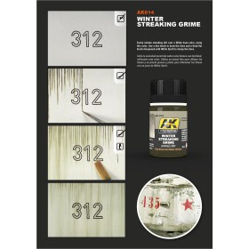 STREAKING GRIME FOR WINTER VEHICLES