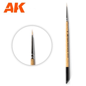 AK PREMIUM SIBERIAN KOLINSKY BRUSH 2/0