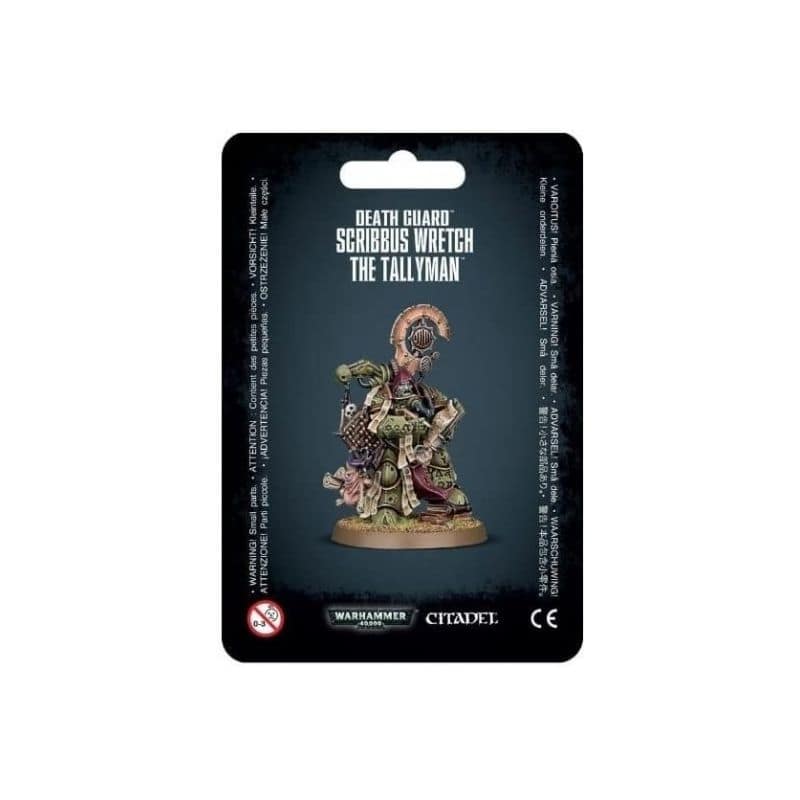 DEATH GUARD: SCRIBBUS WRETCH THE STEWARD DEATH GUARD: SCRIBBUS WRETCH THE STEWARD