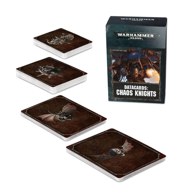 DATACARDS: CHAOS KNIGHTS (ENGLISH) DATACARDS: CHAOS KNIGHTS (ENGLISH)