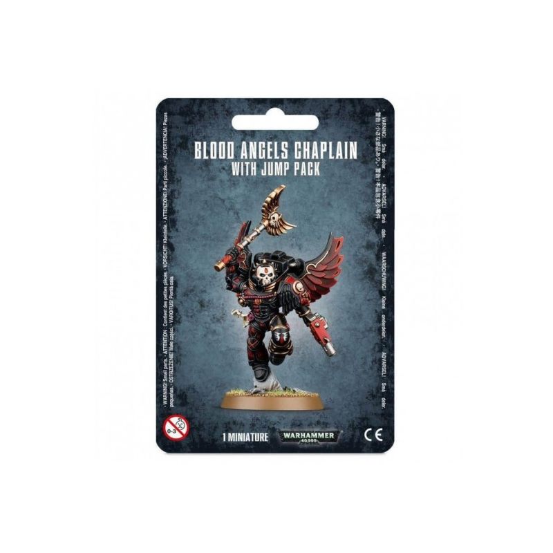 Chapelain avec réacteur dorsal - Blood Angel Chapelain avec réacteur dorsal - Blood Angel