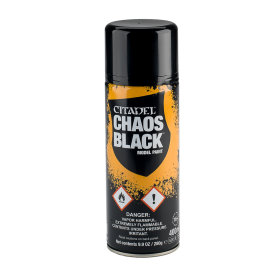 CHAOS BLACK SPRAY PAINT