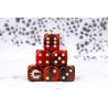 Conquest Logo on Red and Black Dice "First Blood"