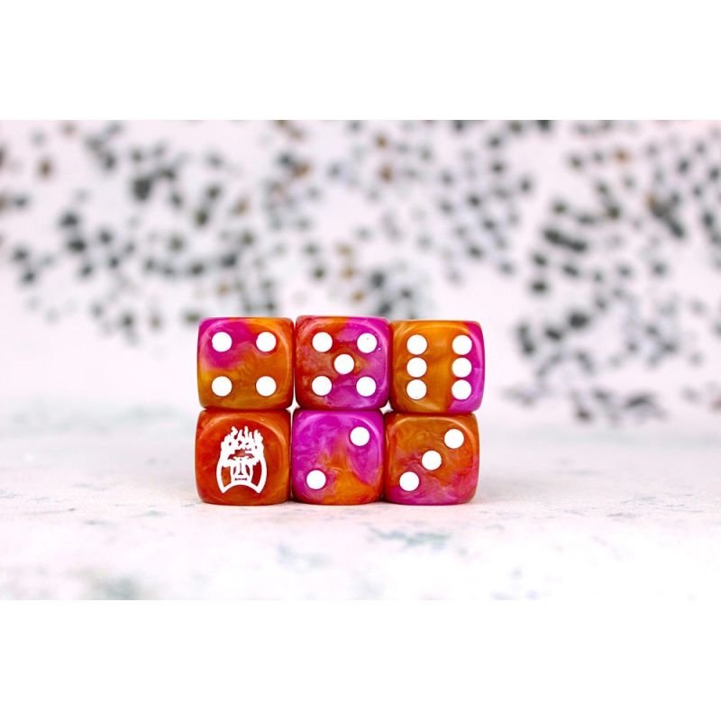 Old Dominion Faction Dice on Purple and Gold Dice Old Dominion Faction Dice on Purple and Gold Dice