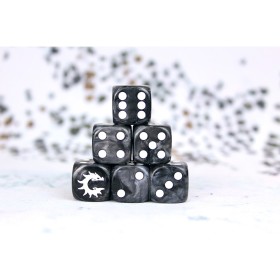 Conquest Logo on Black Dice