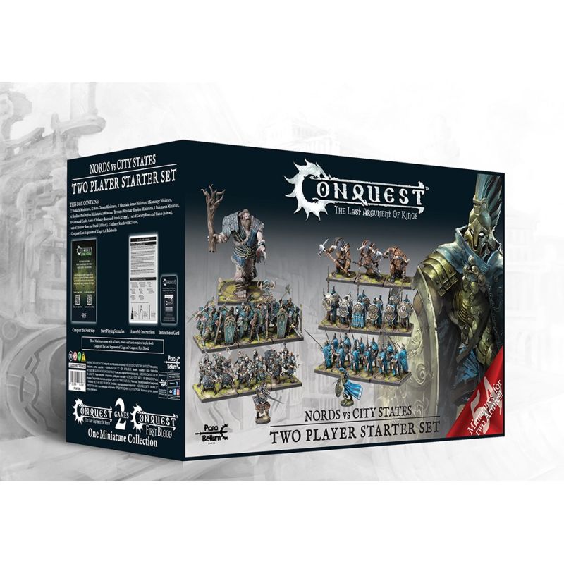 Conquest TLAOK - Two player Starter Set - Nords vs City States Conquest TLAOK - Two player Starter Set - Nords vs City States