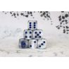 City States Faction Dice on Gray swirl Dice