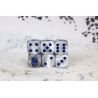 City States Faction Dice on Gray swirl Dice