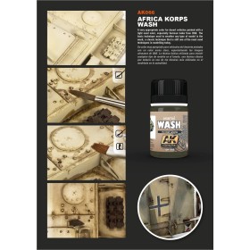WASH FOR AFRIKA KORPS VEHICLES