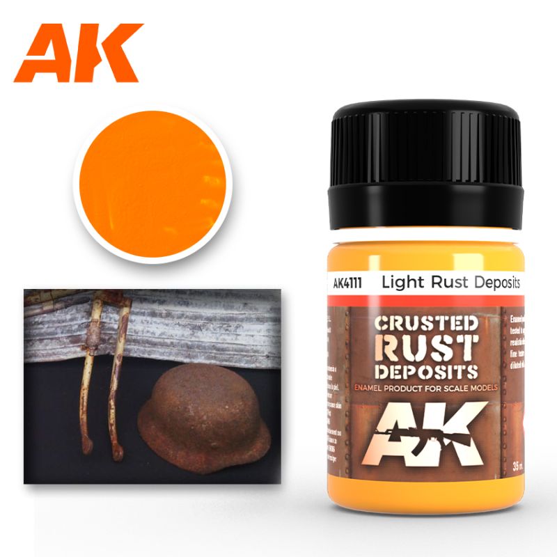 LIGHT RUST DEPOSIT