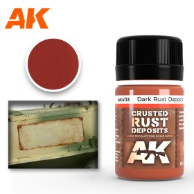 DARK RUST DEPOSIT