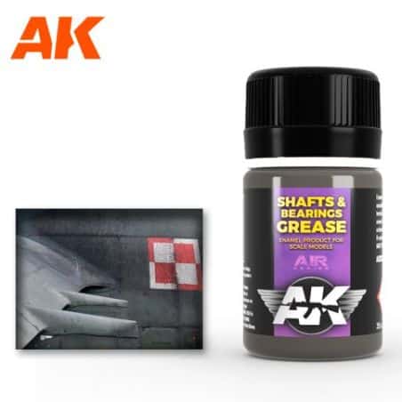 GREASE SHAFTS & BEARINGS