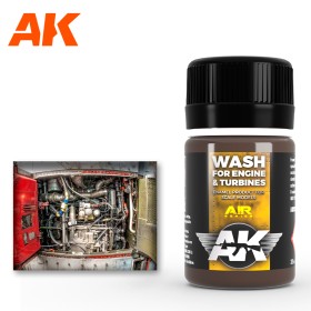 WASH FOR AIRCRAFT ENGINE