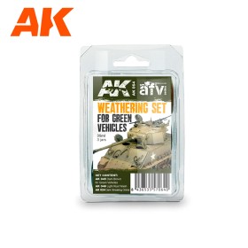 GREEN VEHICLES WEATHERING SET