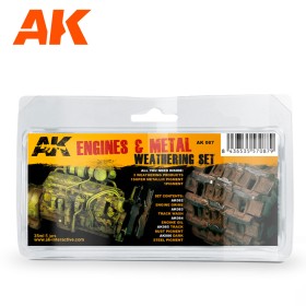 ENGINES AND METAL WEATHERING SET