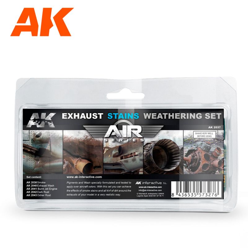 EXAUSTS & STAINS WEATHERING SET