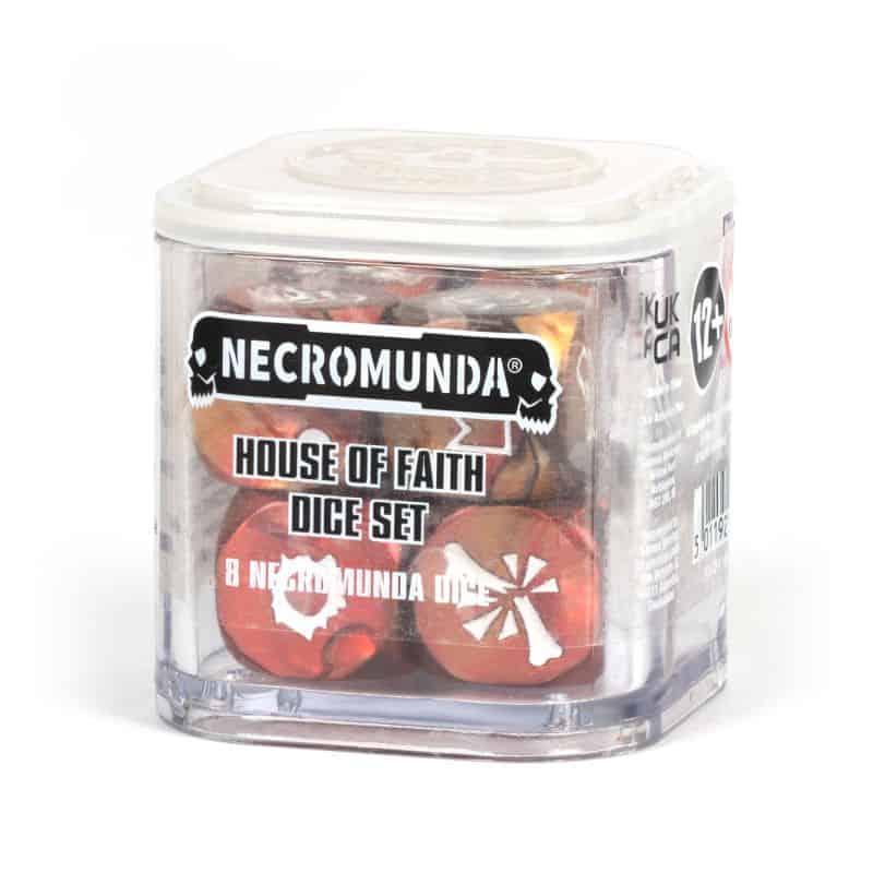 NECROMUNDA: HOUSE OF FAITH DICE SET NECROMUNDA: HOUSE OF FAITH DICE SET
