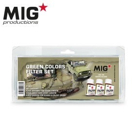 GREEN COLORS FILTER SET