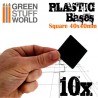 Socles CARRÉS 40x40 mm en Plastique