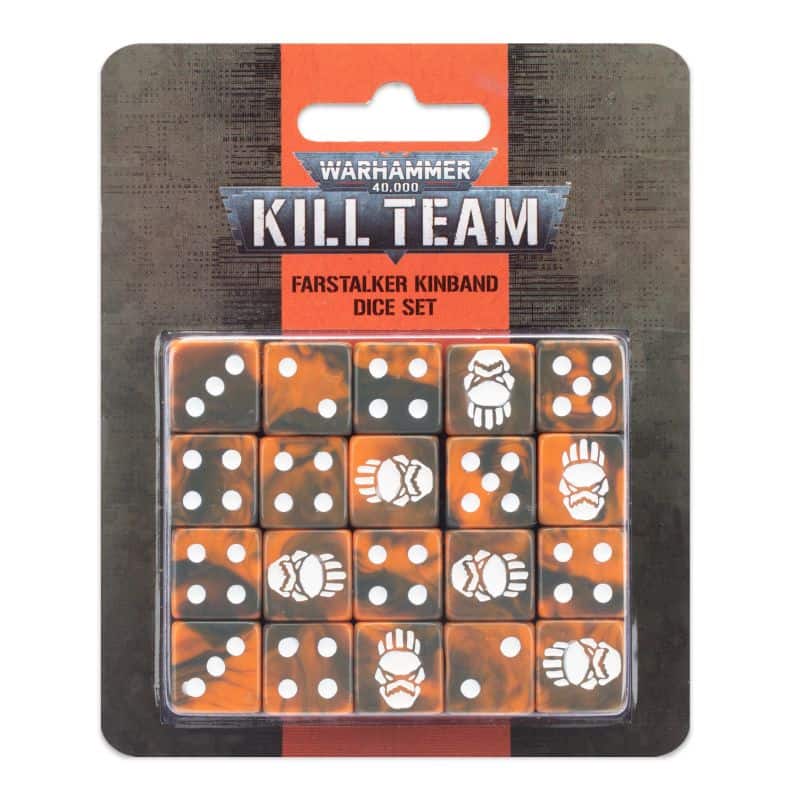 KILL TEAM: FARSTALKER KINBAND DICE SET KILL TEAM: FARSTALKER KINBAND DICE SET