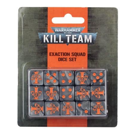 WH40K KILL TEAM: EXACTION SQUAD DICE SET
