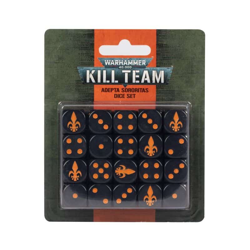 KILL TEAM: ADEPTA SORORITAS DICE SET KILL TEAM: ADEPTA SORORITAS DICE SET
