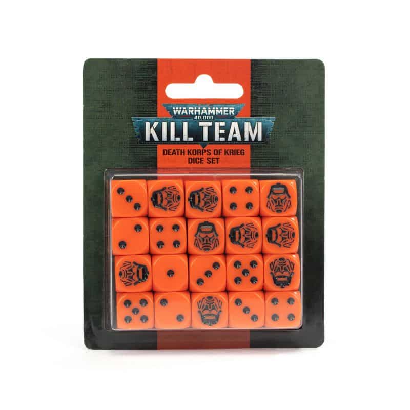 KILL TEAM: DEATH KORPS OF KRIEG DICE SET KILL TEAM: DEATH KORPS OF KRIEG DICE SET