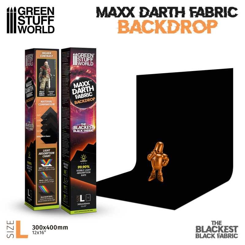 Toiles de fond - Maxx Darth Noir - 300x400mm Toiles de fond - Maxx Darth Noir - 300x400mm