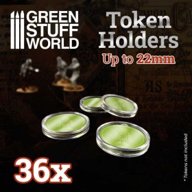 Capsules pour Jetons 22mm