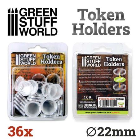 Capsules pour Jetons 22mm