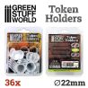 Capsules pour Jetons 22mm