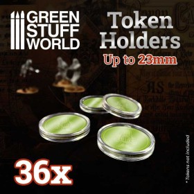 Capsules pour Jetons 23mm
