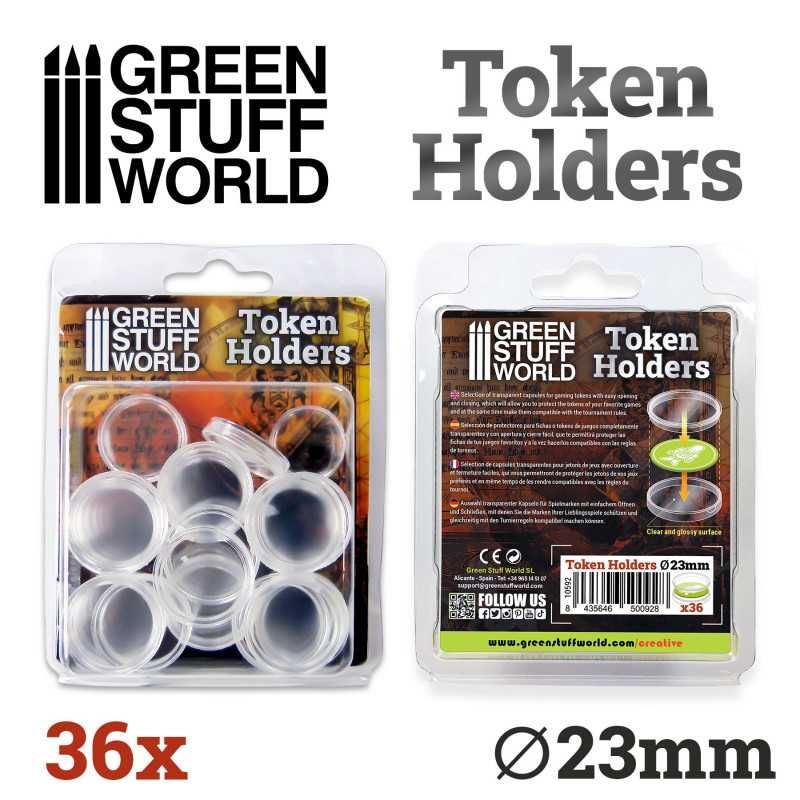 Capsules pour Jetons 23mm Capsules pour Jetons 23mm