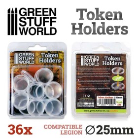 Capsules pour Jetons 25mm