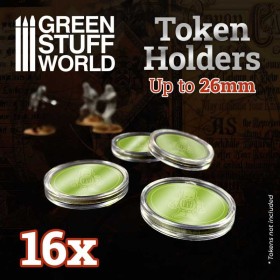 Capsules pour Jetons 26mm