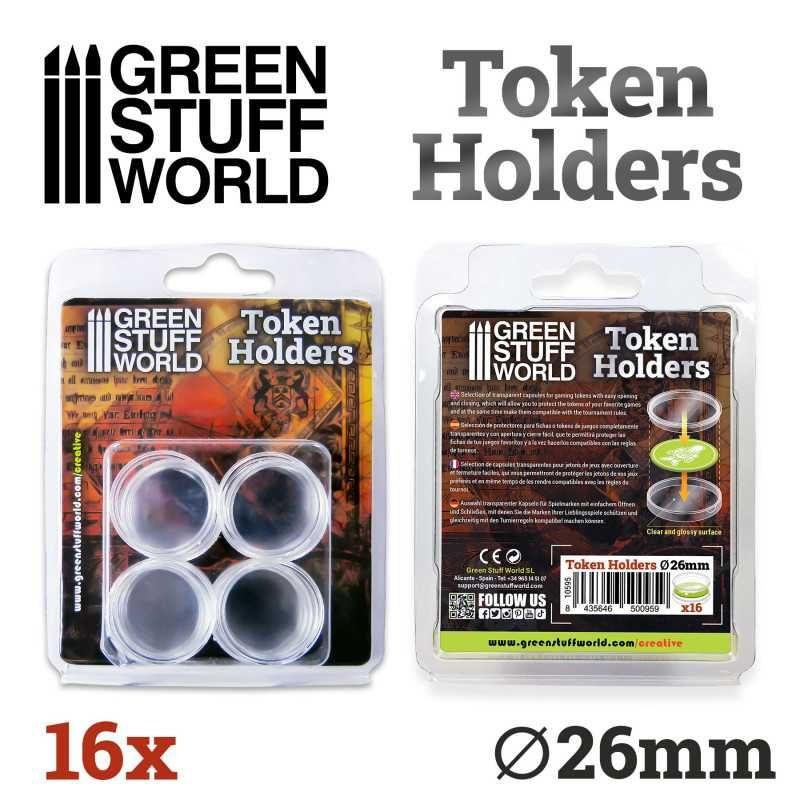 Capsules pour Jetons 26mm Capsules pour Jetons 26mm