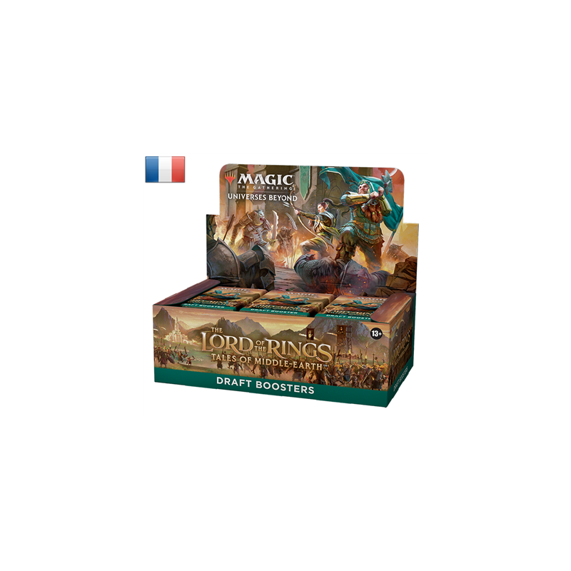 MTG - The Lord of the Rings: Tales of Middle-Earth Draft Booster Display (36 Packs) - FR MTG - The Lord of the Rings: Tales of Middle-Earth Draft Booster Display (36 Packs) - FR
