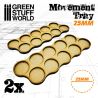 Plateaux de Mouvement MDF 25mm x10Horde
