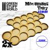 Plateaux de Mouvement MDF 32mm x10 - Skirmish