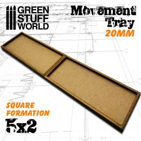 Plateaux de Mouvement MDF 20mm 5x2