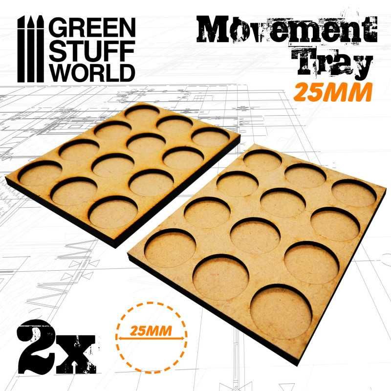 Plateaux de Mouvement MDF 25mm 3x4 Hordes en Ligne Plateaux de Mouvement MDF 25mm 3x4 Hordes en Ligne