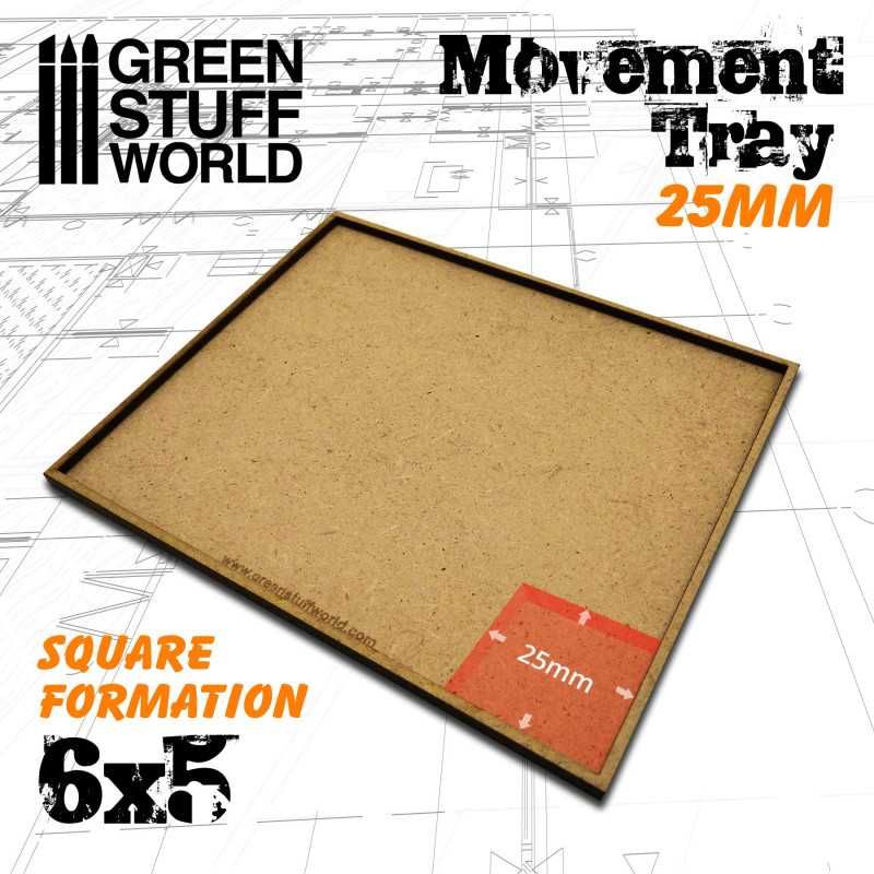 Plateaux de Mouvement MDF 25mm 6x5 Plateaux de Mouvement MDF 25mm 6x5