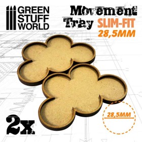 Plateaux de Mouvement MDF 28,5mm x5 - SLIM-FIT