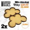 Plateaux de Mouvement MDF 28,5mm x5 - SLIM-FIT