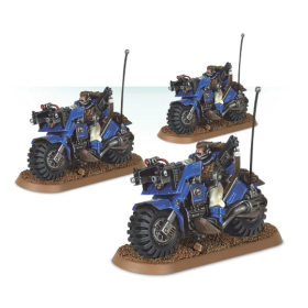 SPACE MARINE SCOUT BIKE SQUAD