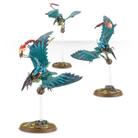 Boîte des Chevaucheurs de Terradon -pour Warhammer Age of Sigmar. Kit plastique 3 figurines à assembler et peindre.