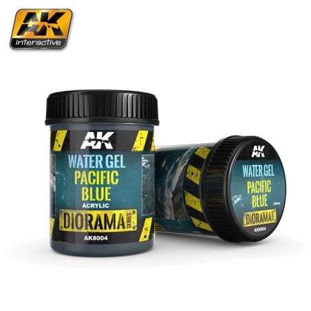 WATER GEL PACIFIC BLUE - 250ml (Acrylic)