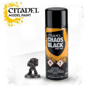CHAOS BLACK SPRAY PAINT