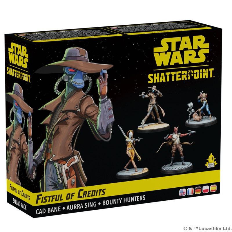 Star Wars: Shatterpoint - Fistful of Credits: Cad Bane Squad Pack Star Wars: Shatterpoint - Fistful of Credits: Cad Bane Squad Pack